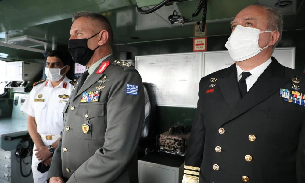 Επίσκεψη: Φλώρου στην Κορβέτα "Baynunah" μετά την «ΜΕΔΟΥΣΑ 10»